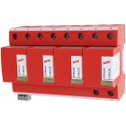 DEHN - Scaricatore combinato DEHNventil Tipo 1+2 per reti trifase TNS con FM SPD 4P A CARTUCCIA CON CONTATTO.