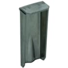 DEHN - Cuneo in acciaio inossidabile 60x24x1,5mm per zoccolo in cemento.