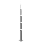 DEHN - Palo di captazione componibile 24,88m in Fe/tZn con flangia 565x565mm.