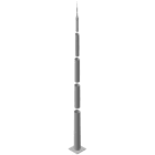DEHN - Palo di captazione componibile 24,88m Fe/tZn con flangia 565x565mm 24,35m.