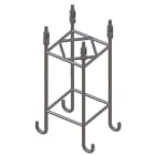DEHN - gabbia di ancoraggio 4xm24, h13-19, ideale per fissare saldamente le strutture in modo sicuro e resistente.