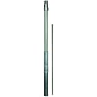 DEHN - Tubo portante D 50mm L 4700mm PRFV/Al con punta di captazione D10 mm, lunghezza 1000 mm in acciaio INOX.