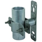 DEHN - Angolare di fissaggio in acciaio inossidabile per tubi da 40mm a 50mm DEHNiso-Combi con cavallotto.