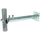 DEHN - Angolare di fissaggio in Fe/tZn-INOX per tubi D40-50mm, distanza da parete 400-700mm.