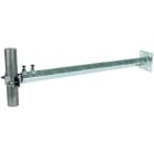 DEHN - Angolare di fissaggio in Fe/tZn-INOX per tubi D 40-50mm, distanza da parete 7 00-1300mm.