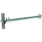 DEHN - Angolare di fissaggio in Fe/tZn-INOX per tubi D 40-50mm distanza da parete 700-1300mm.