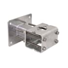 DEHN - Collare pesante per fissaggio a parete e staffa di fissaggio per palo da 55 a 100mm.