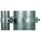 DEHN - Collare di fissaggio per tubi D 50mm e nastro tenditore D 90-300mm p. DEHNiso-Combi.