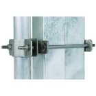 DEHN - Collare di fissaggio per DEHNiso-Combi 1 1/2-2 per sagome -60x120mm.