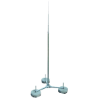 DEHN - Asta di captazione D40/16/10mm Al L4000mm con tripode pieghevole Fe/tZn -SET-