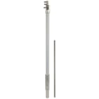 DEHN - Tubo portante HVILIGHTPLUS D 40 mm L 1600 mm con asta di captazione D 10 mm L 1000 mm 1,6m.