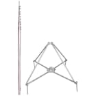 DEHN - Asta telescopica 8,0m con quadripode telescopierbare Fangstange L8,0m Al con Vierbeinstativ D60mm R680mm NIRO.