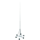 DEHN - Asta di captazione indipendente D 60/10 mm L 10M Al con esapodo R 1200mm Fe/tZn SET AL L10000.