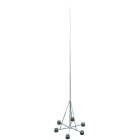 DEHN - Asta di captazione indipendente D 60/10 mm L 10M Al con esapodo R 1200mm Fe/tZn - SET- L10000.