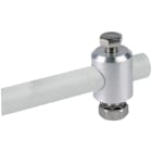 DEHN - Perno di fissaggio con diametro 16 mm, al c on vite, dado e grova per DEHNiso.