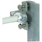 DEHN - Morsetto di collegamento in acciaio inox per profilo.