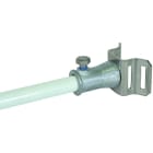 DEHN - Staffa in acciaio inossidabile per fissaggio nastro tenditore 25mm con bussola in zama diametro 16mm.