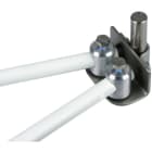 DEHN - Adattatore per sostegno angolare in acciaio inossidabile per asta di captazione D 16mm DEHNiso.