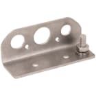 DEHN - Angolare di fissaggio in acciaio inossidabile con perni M8 e fori da 13/21/17mm.