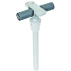 DEHN - Distanziatore PA/PRFV lungo 500mm grigio con adattatore diametro 20mm per conduttura HVI.
