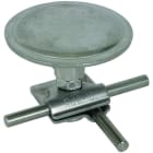 DEHN - Fungo di captazione per tetti piani calpestabili o carrabili per TD 8-10mm inox.