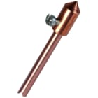 DEHN - Punta di captazione D14mm L29mm ottone/galvanizzato in rame.