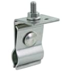 DEHN - Morsetto scanalato per tetti metallici con scanalatura verticale Kal-Zip Td 20-25mm in acciaio inossidabile.