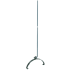 DEHN - Asta di captazione in acciaio inossidabile/alluminio per tegole e pietre di colmo D 120-240mm punta D10mm L1000mm per tetti a falda.
