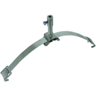 DEHN - Supporto per aste di capt. D 10mm su tegole, pietre di colmo e bussola D 10mm.