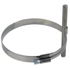 DEHN - Staffa portafilo per tubi da 6-8mm in acciaio inossidabile per pluviali con diametro da 100-120mm.