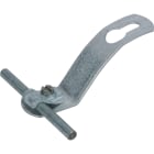 DEHN - Staffa portafilo per tetti ondulati, ideale per fissare in modo sicuro e stabile il tuo portafilo su tetti con superficie ondulata.