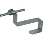 DEHN - Staffa portafilo per tetti Dehnquickfe/TZN. Supporto resistente e affidabile per l'installazione di antenne e parabole. Facile da montare e adatto a diverse tipologie di tetto.
