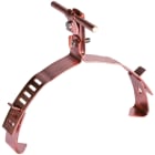 DEHN - Staffa portafilo per tetti Dehnquick CU. Ideale per installazioni rapide e sicure. Adatta a diverse tipologie di tetti. Facile da montare e resistente alle intemperie.