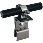DEHN - staffa portafilo per tetti inox per hvi, staffa portafilo in acciaio inossidabile per impianti di ventilazione.