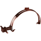 DEHN - Staffa portafoglietti regolabile in acciaio inox e alluminio galvanizzato.