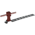 DEHN - staffa portafoglio x tetti unisnap inox/pmar.