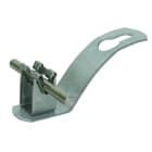 DEHN - Staffa portafilo per tetti ondulati, ideale per fissare in modo sicuro e stabile il tuo portafilo su tetti con superficie ondulata.