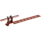 DEHN - Staffa portafilo per tetti Unigrip CU. Soluzione pratica e sicura per il trasporto di materiali su tetti. Facile da installare e resistente alle intemperie.