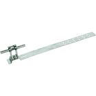 DEHN - Staffa portafilo per tetti Unigrip inox, ideale per professionisti edili e installatori.