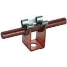 DEHN - Staffa portafilo DEHNgrip Cu per TD 8mm H 20mm con foro di fissaggio 7,8mm.