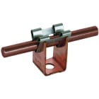 DEHN - Staffa portafilo DEHNgrip Cu per TD 8mm H 20mm con foro di fissaggio 7,8mm.