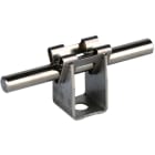 DEHN - Staffa portafilo DEHNgrip INOX per TD 8mm H 20mm con foro di fissaggio 7,8mm.