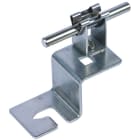 DEHN - Staffa portafilo in acciaio inox per tetti in lamiera.
