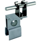 DEHN - Staffa portafilo per tetti in alluminio per tetto a doppia falda.