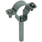DEHN - Staffa portafilo per conduttura HVI-power D 27-30mm m. asta D 10mm L 75mm INOX X CONDUTTURA HVI-POWER.