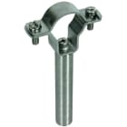 DEHN - Staffa portafilo per conduttura HVI-power D 27-30mm m. asta D 16mm L 85mm INOX X CONDUTTURA HVI-POWER.