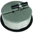DEHN - Staffa portaf.x tetti con piastra base per installazioni sicure e stabili.