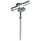 DEHN - Staffa per asta con cavalletto in zama.