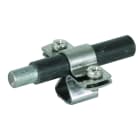 DEHN - Staffa portafilo in acciaio inossidabile con filetto M8 per tubi da 13mm. 274113