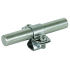 DEHN - Staffa porta asta in acciaio inox con filetto M8.